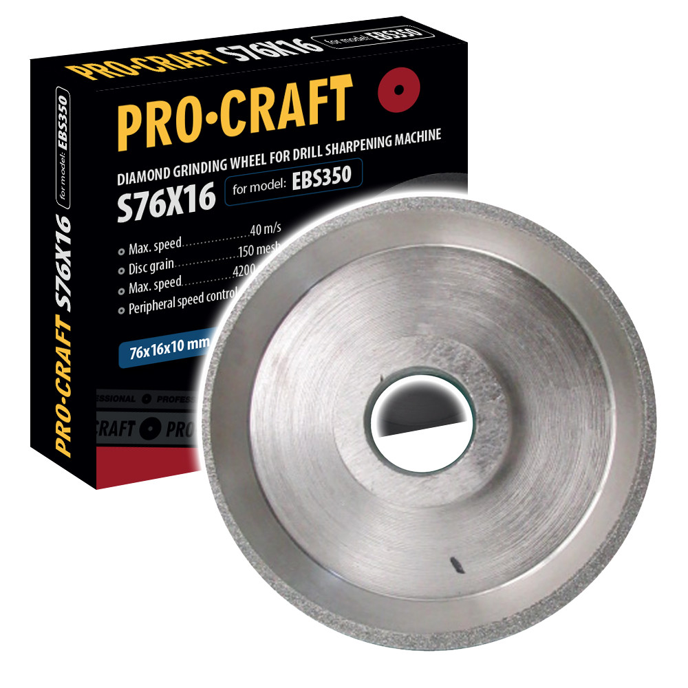 Procraft S76X16 brusný kotouč pro víceúčelovou ostřičku   /EBS350