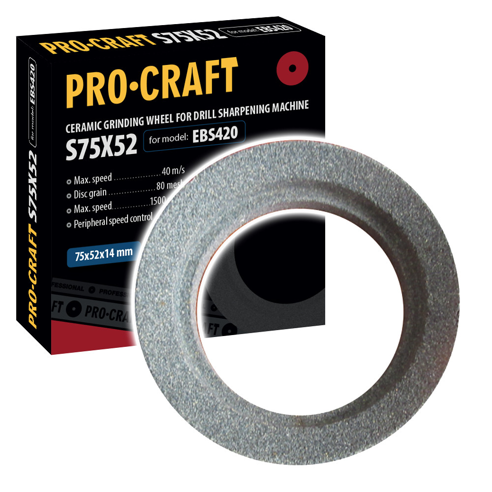 Procraft S75X52 brusný kotouč pro brusku na  /EBS420