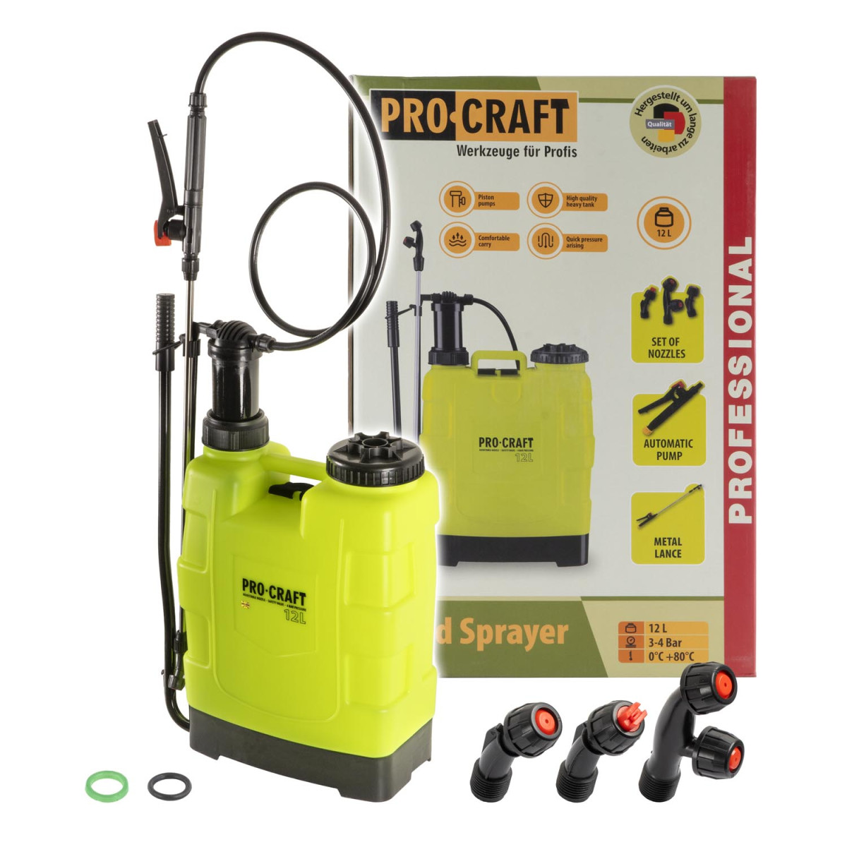 Procraft HS-12 ruční tlakový postřikovač