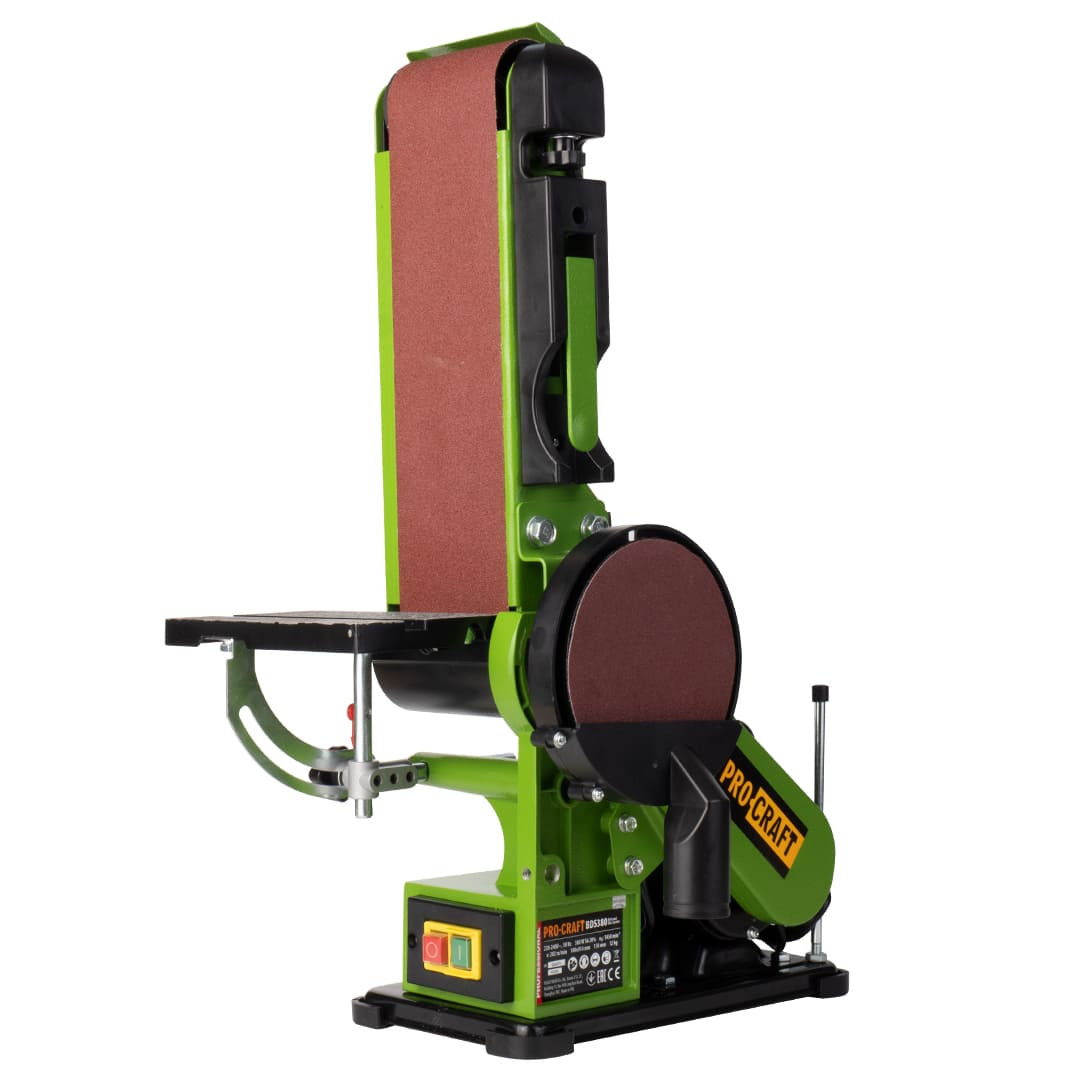 Procraft BDS380 kombinovaná pásová a čelní kotoučová bruska