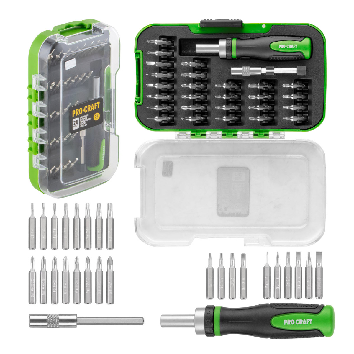 Procraft PRSS-28 28dílná sada bitů  , S2
