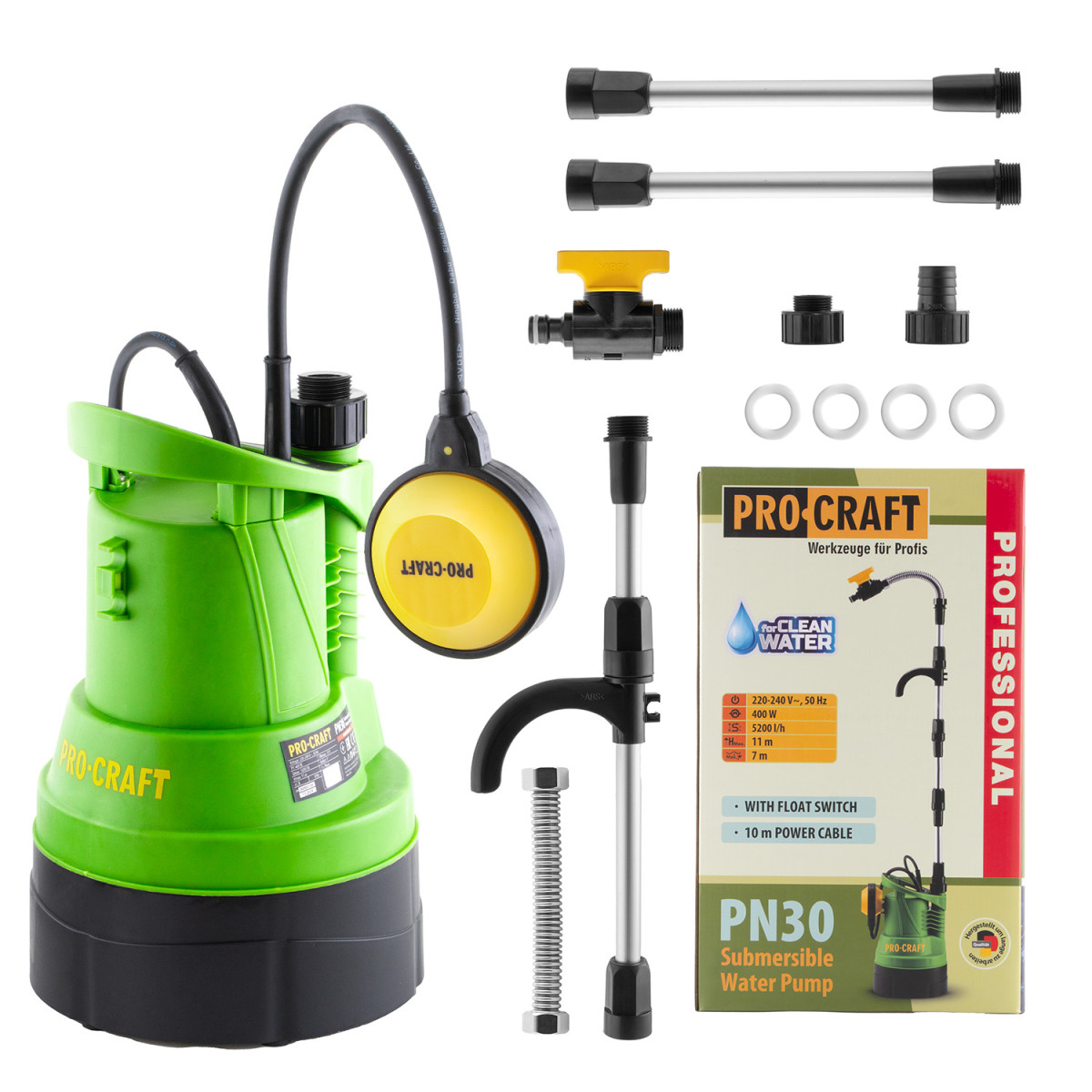 Procraft PN30 ponorné čerpadlo závěsné do zalévací nádoby