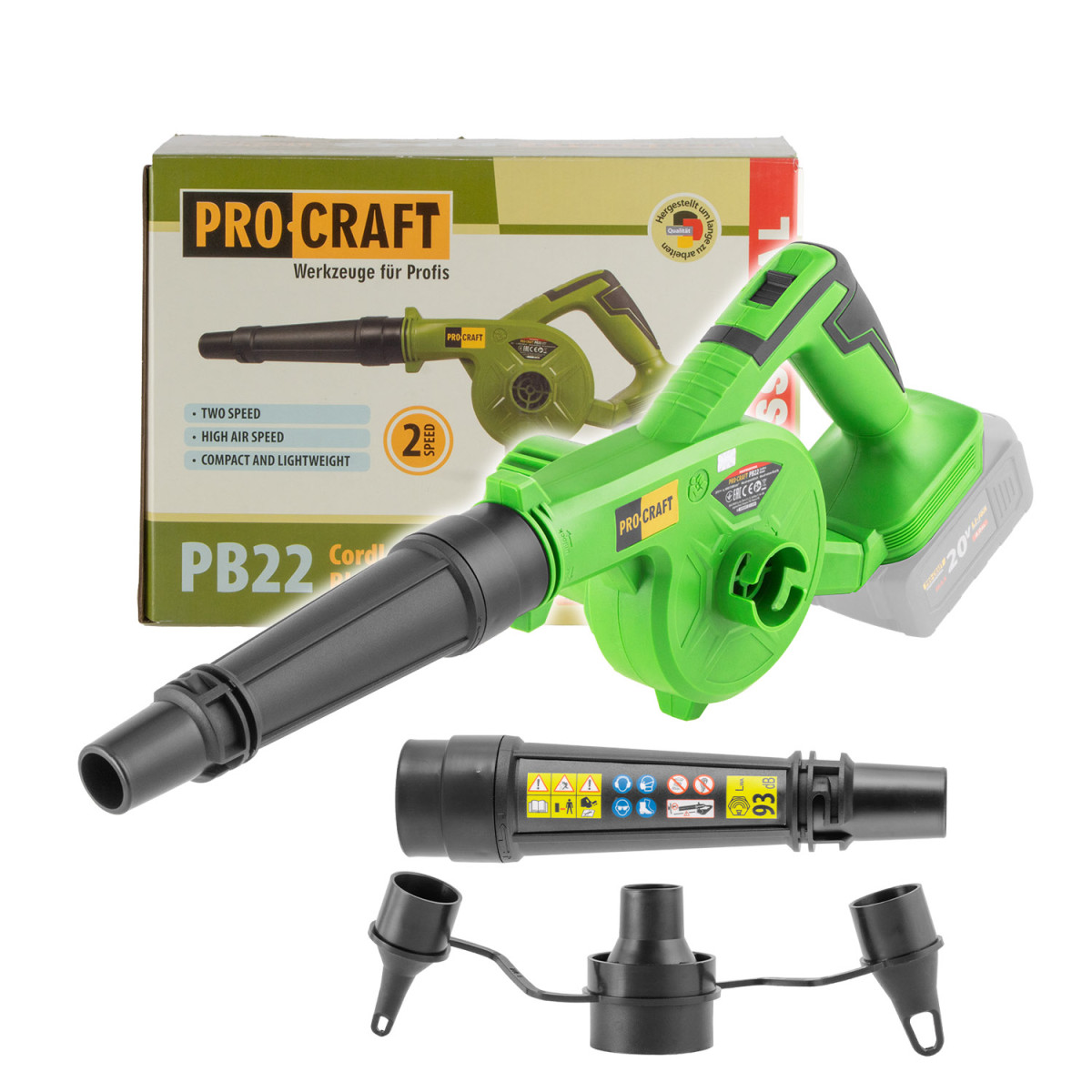 Procraft PB22bb aku fukar  PB22 (bez baterie a nabíječky)