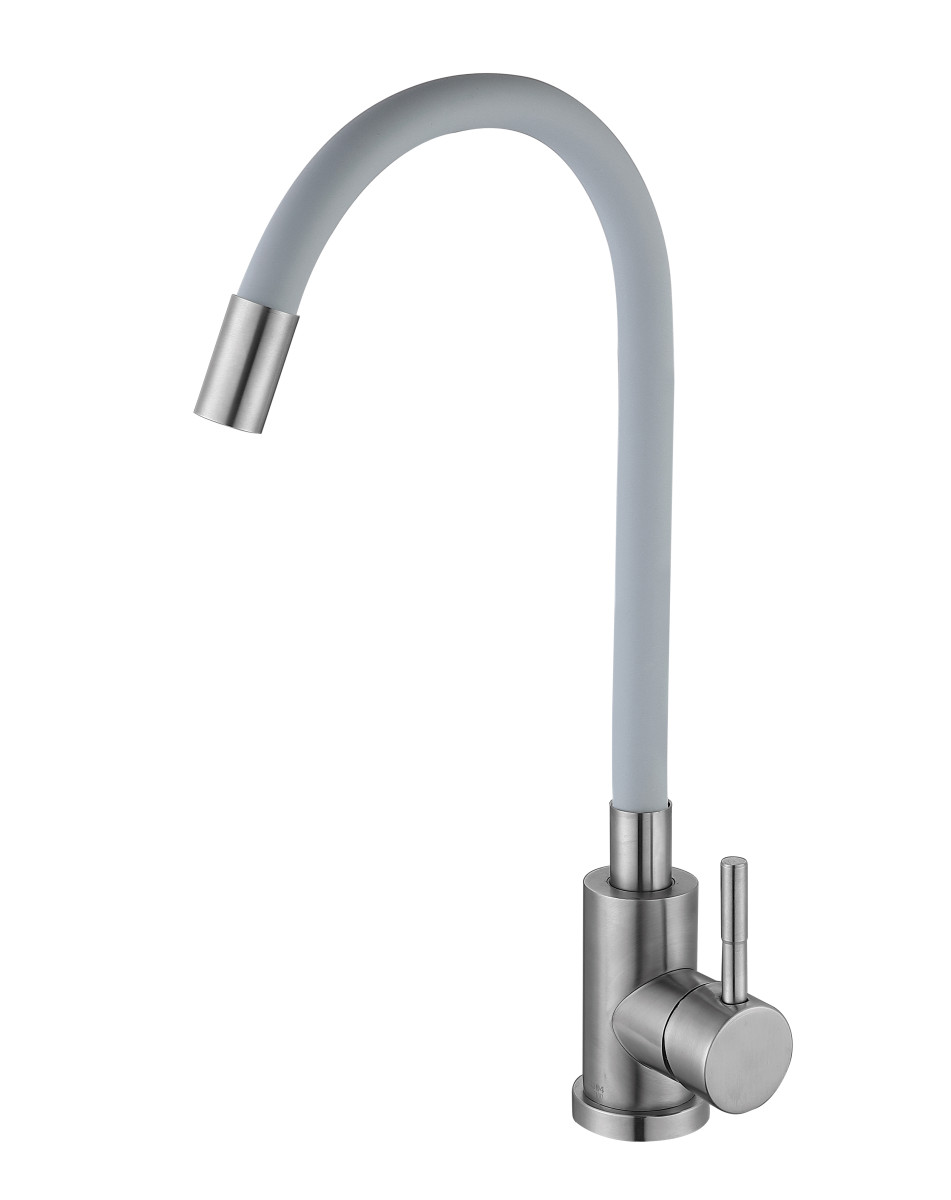 Mixxus Dřezová baterie, SUS-011 REFL.GRAY, šedá