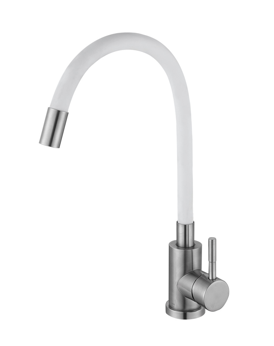 Mixxus Dřezová baterie, SUS-011 REFL.WHITE, bílá