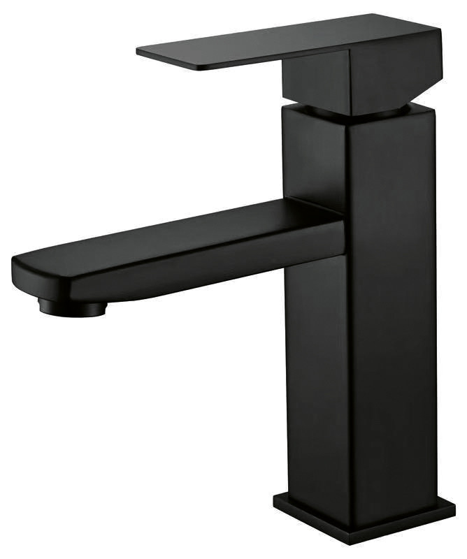 Mixxus Umyvadlová baterie, KUB-001 BLACK, černá