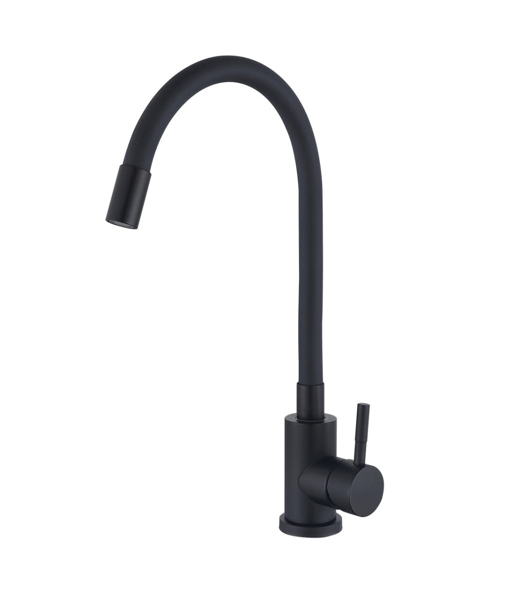 Mixxus Dřezová baterie, SEO-011 BLACK REFL. BLACK, černá