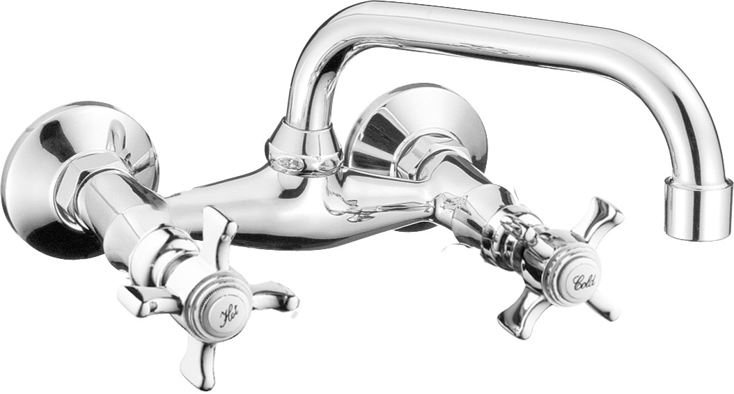 Dřezová baterie nastěnná MIXXUS PREMIUM ZEUS 361-G