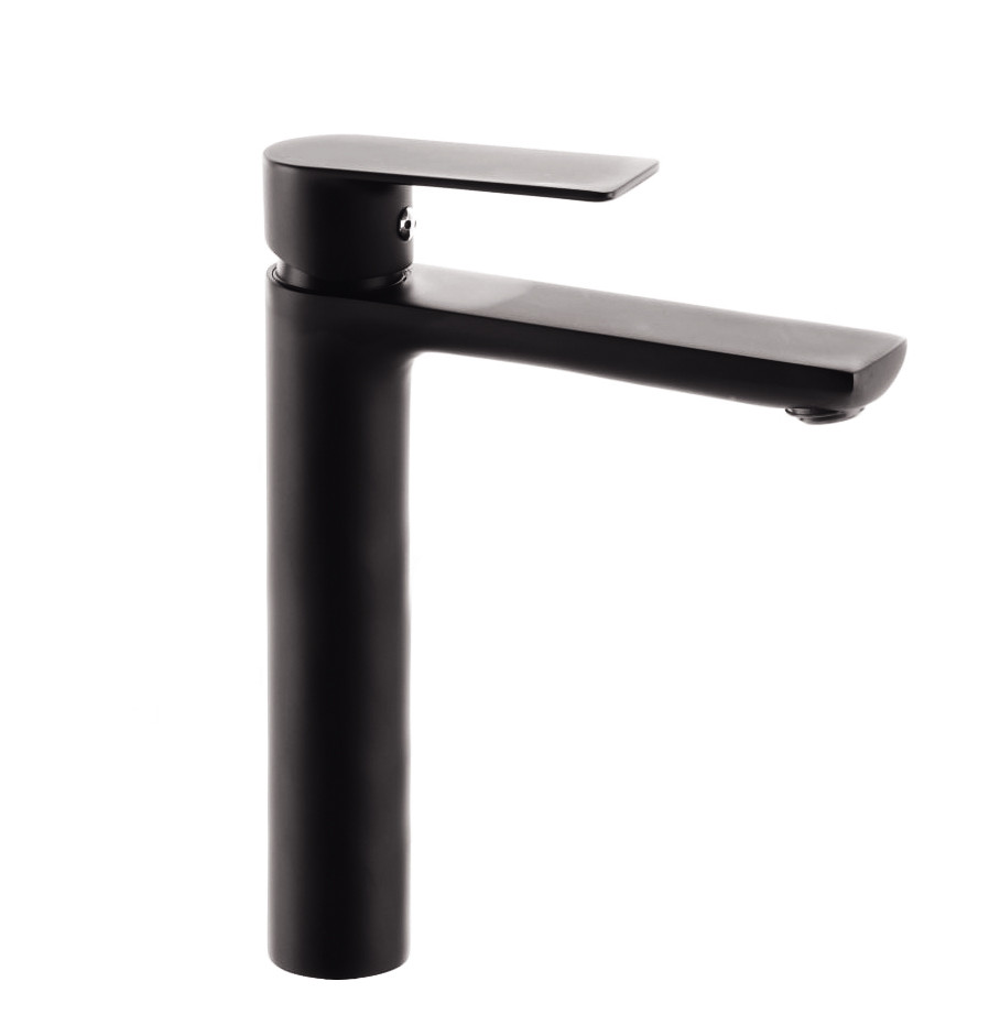 Umyvadlová baterie MIXXUS PREMIUM ALEX 001 HIGH BLACK, černá