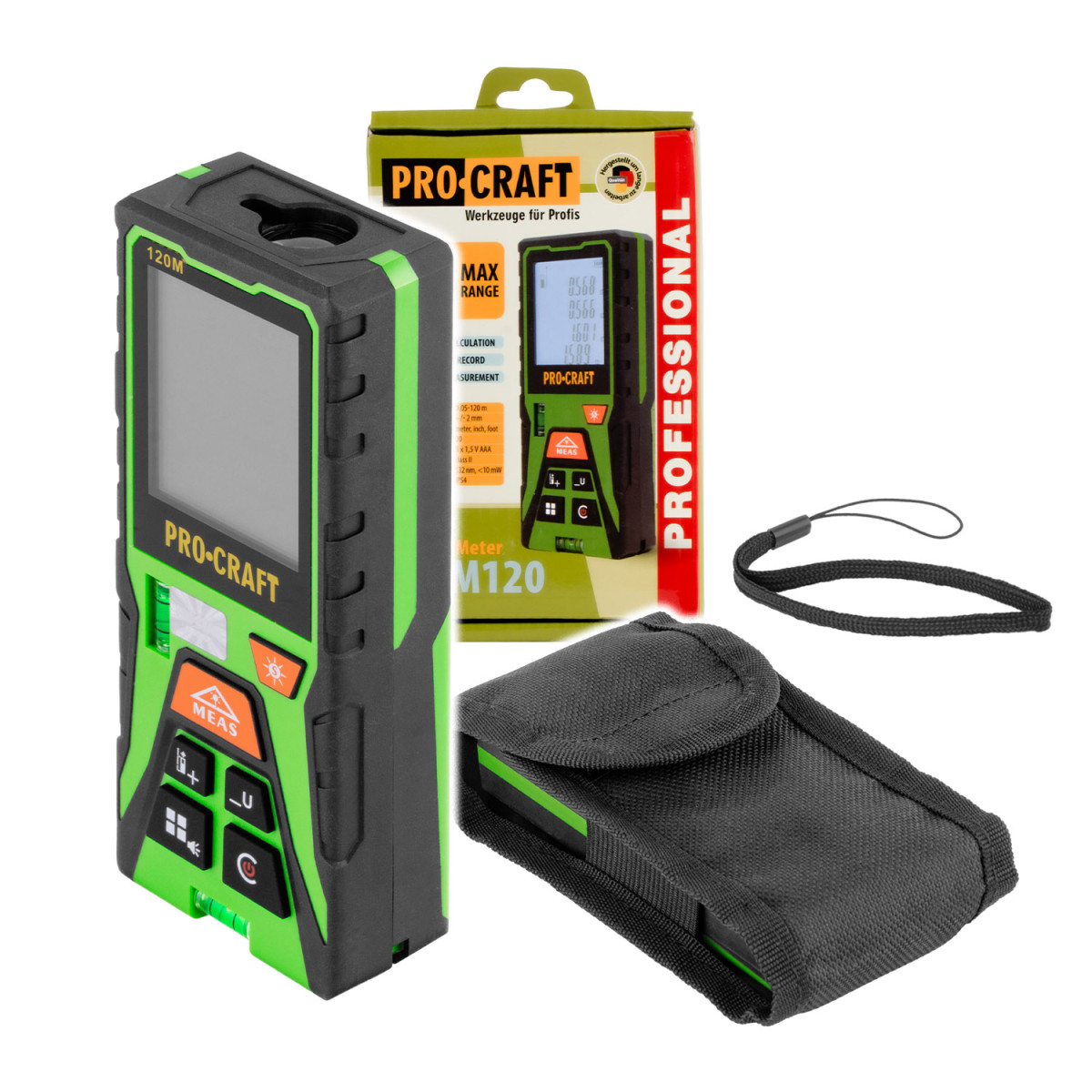 Procraft PLDM120 laserový měřič vzdálenosti