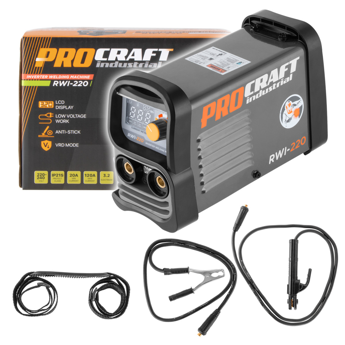 Procraft RWI-220 svářecí invertor