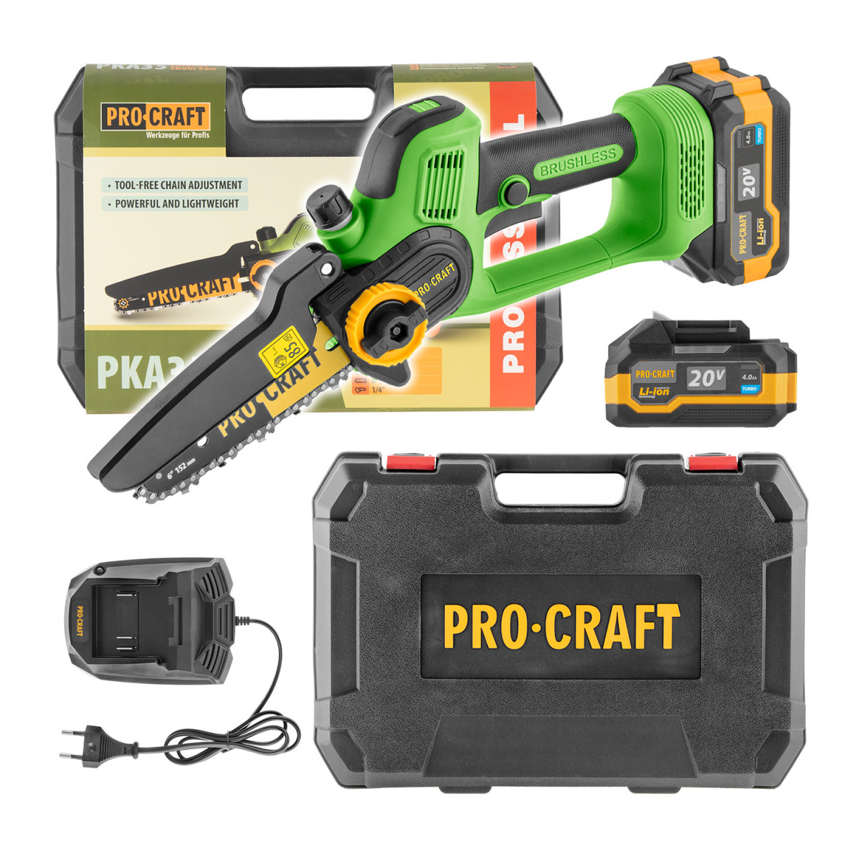 Procraft PKA35 aku ruční pilka