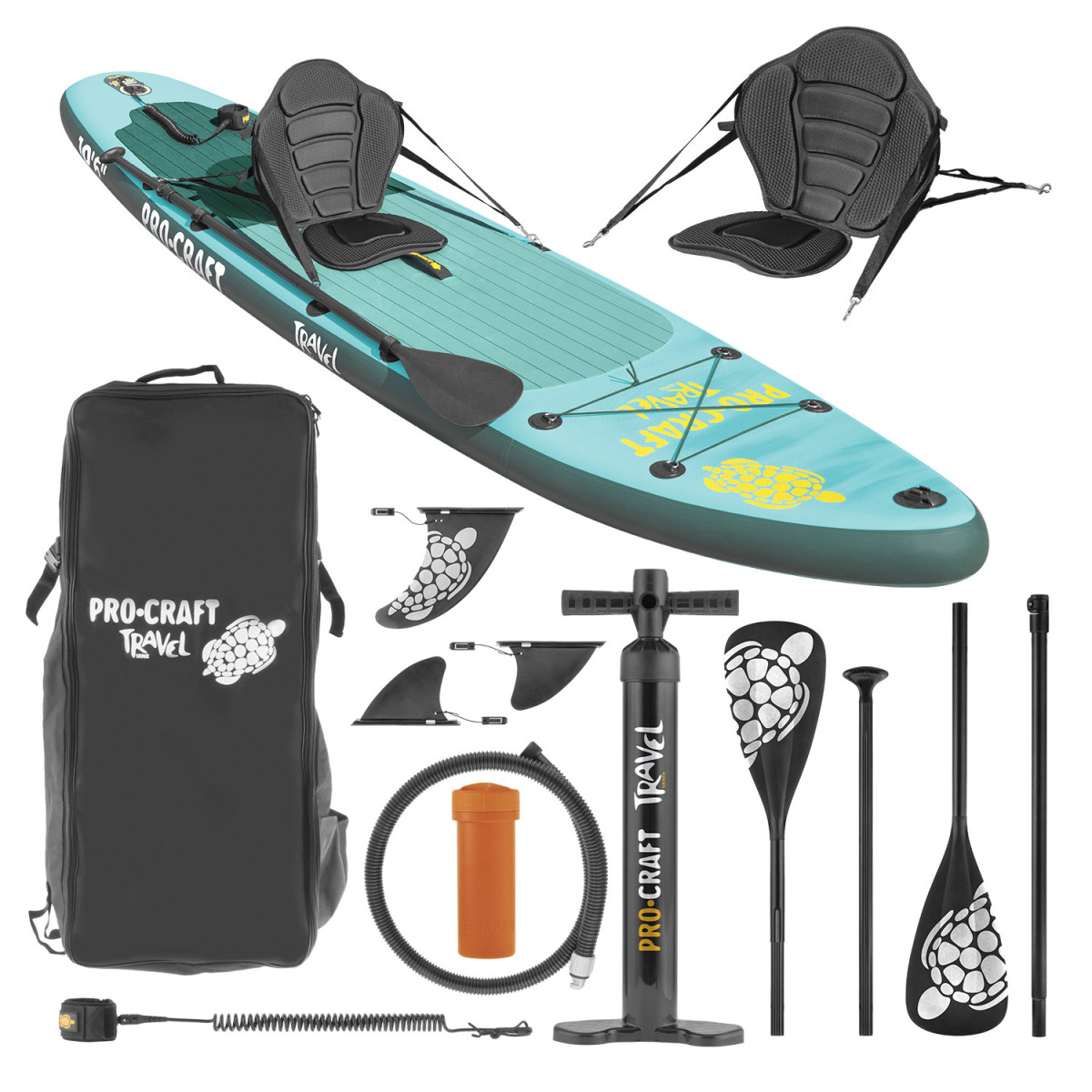Procraft SUP320 paddleboard SET  Travel