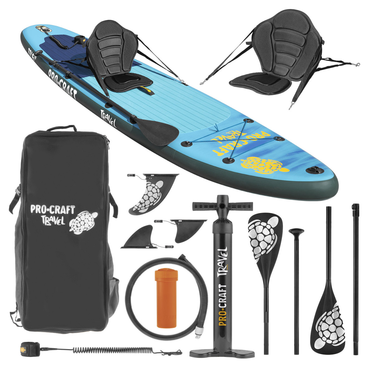 Procraft SUP350 paddleboard SET  Travel