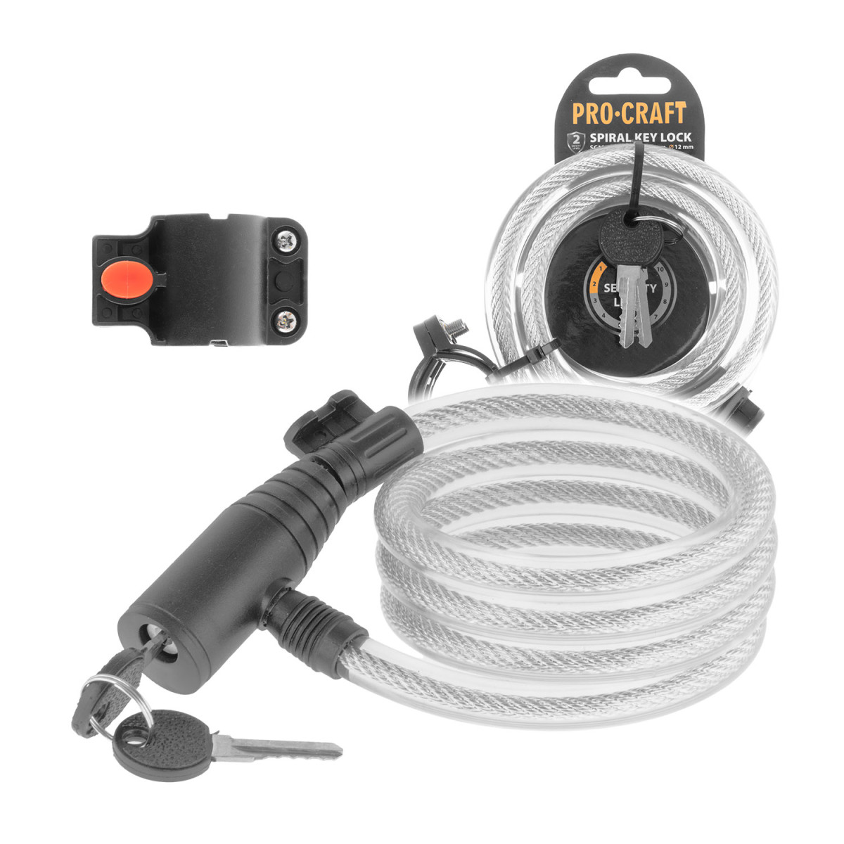 Procraft SC1200.12K klíčový zámek na koloběžku