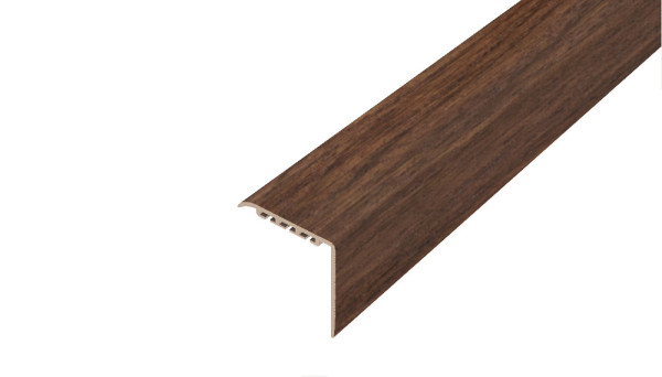 AP20 schodová lišta samolepící, PVC teak, 30x30 mm, 1,8 m