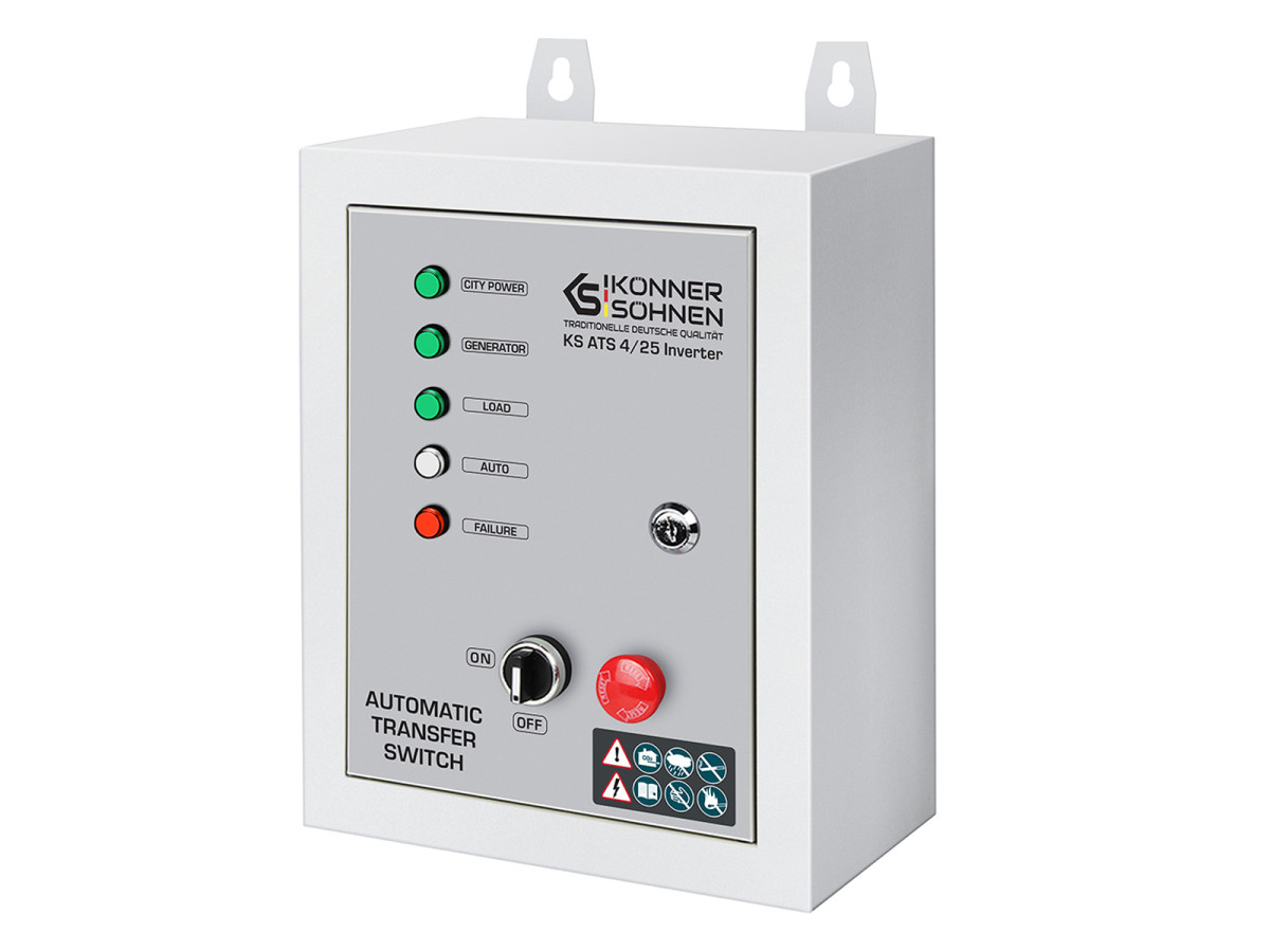 Könner & Söhnen ATS přepínač KS ATS 4/25 Inverter (pro KS 5500iES ATSR)