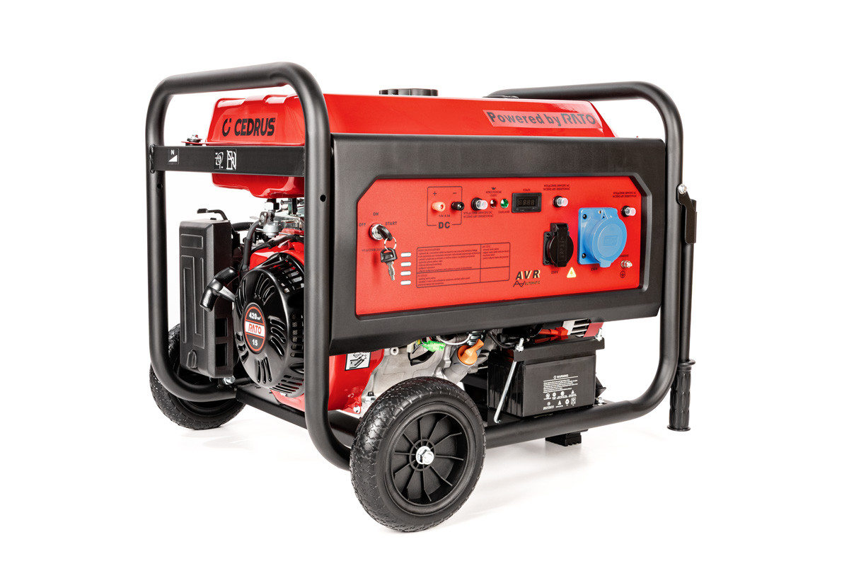 Benzínová elektrocentrála Hahn & Sohn HGG 8000EC