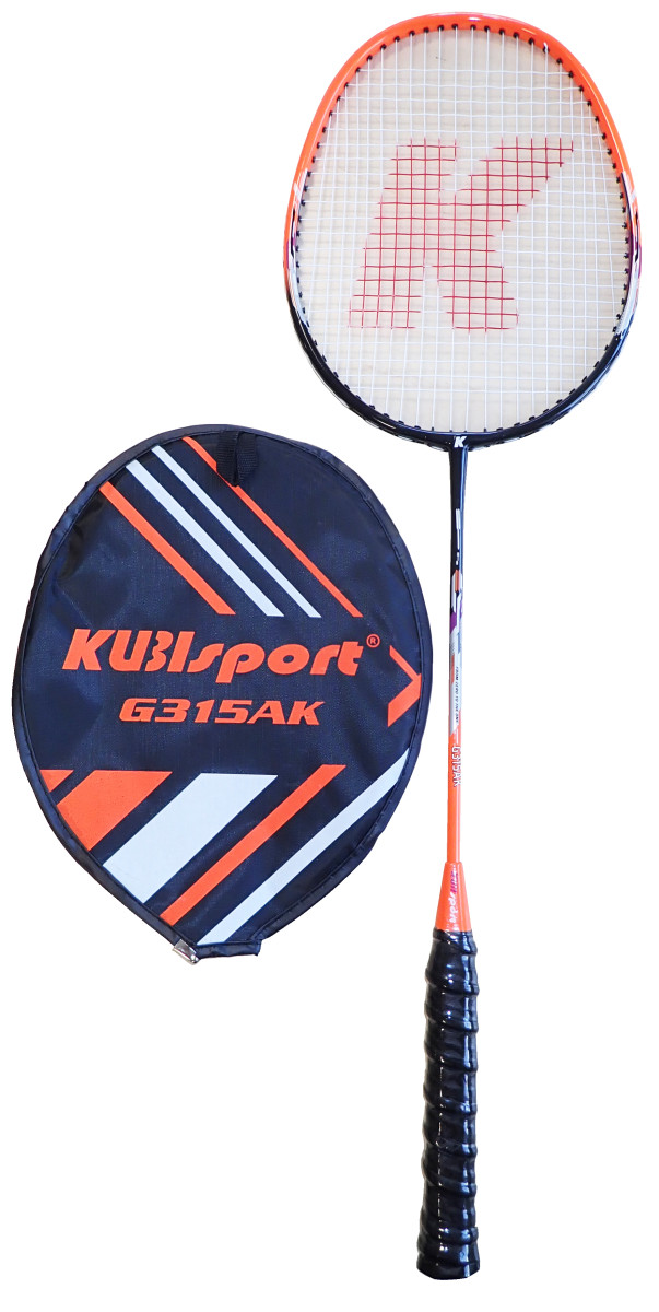 KUBIsport 05-G315AK G315A Raketa badmintonová ALU s pouzdrem
