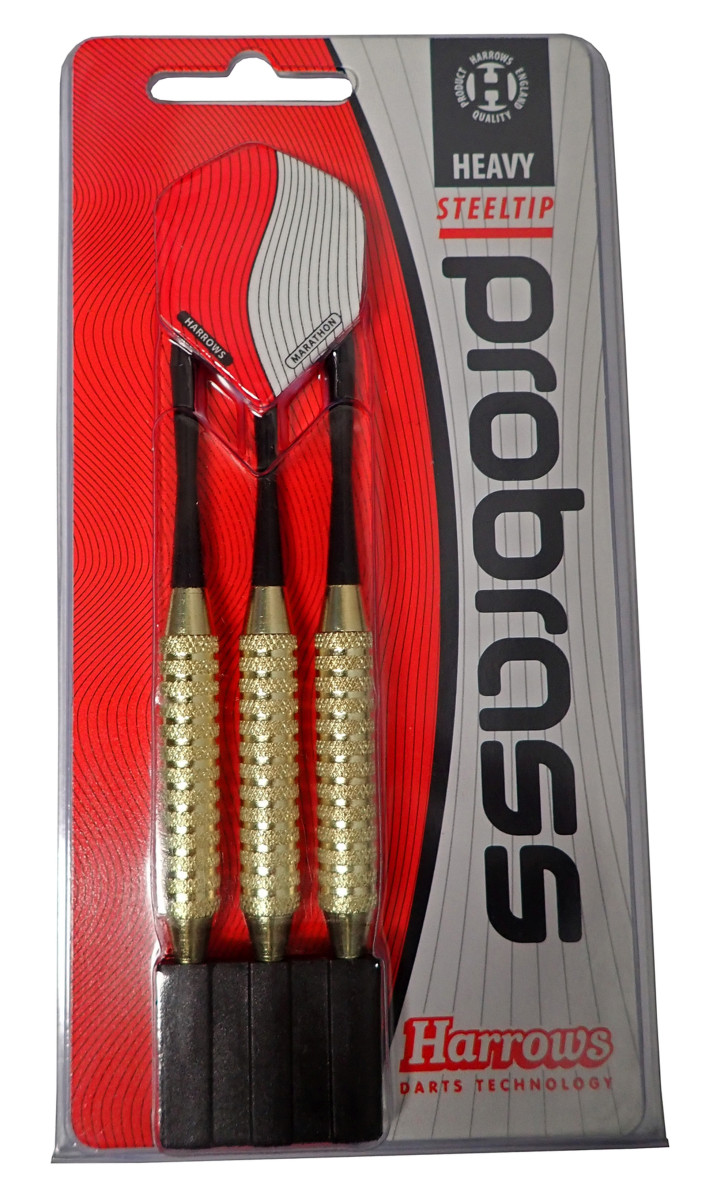 KUBIsport 05-T01K-H Harrows STEEL PROBRASS HEAVY šipky