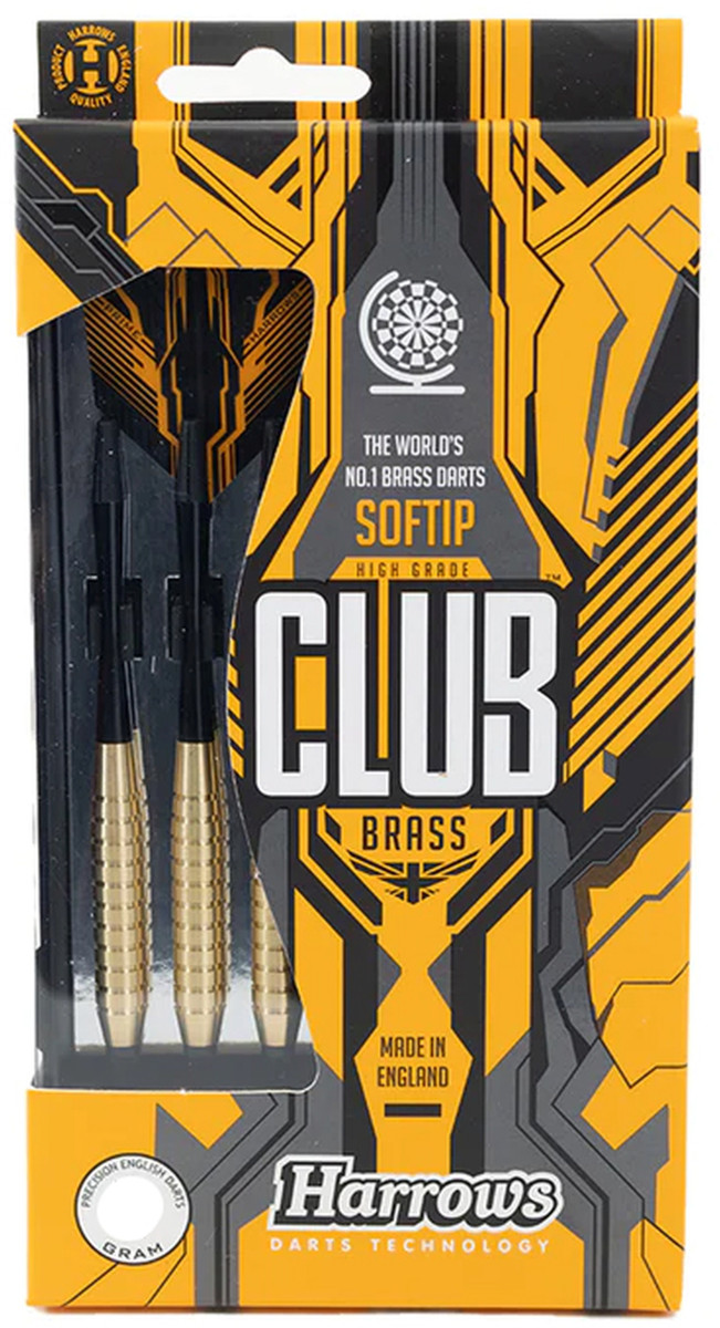 KUBIsport 05-T12K-18 HARROWS SOFT CLUB BRASS - 18g