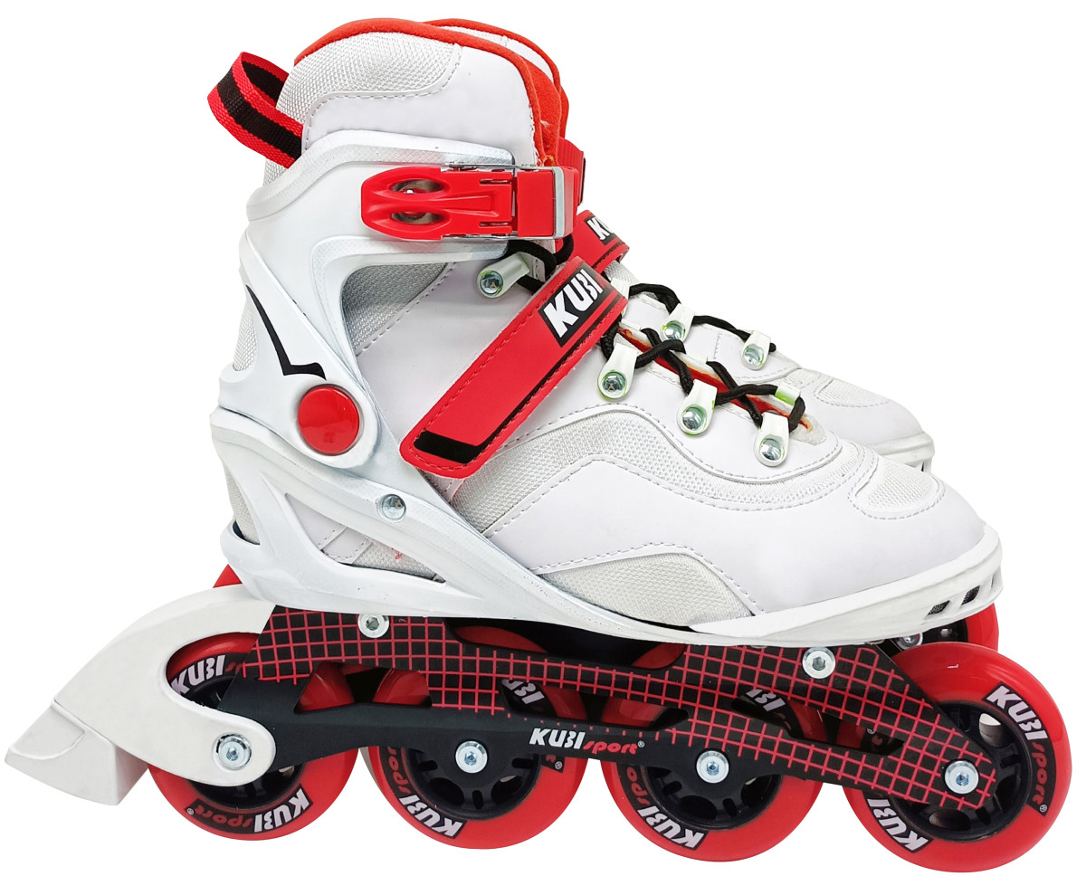 KUBIsport 05-CS320K/B-39 Inline brusle CS320K bílé velikost 39