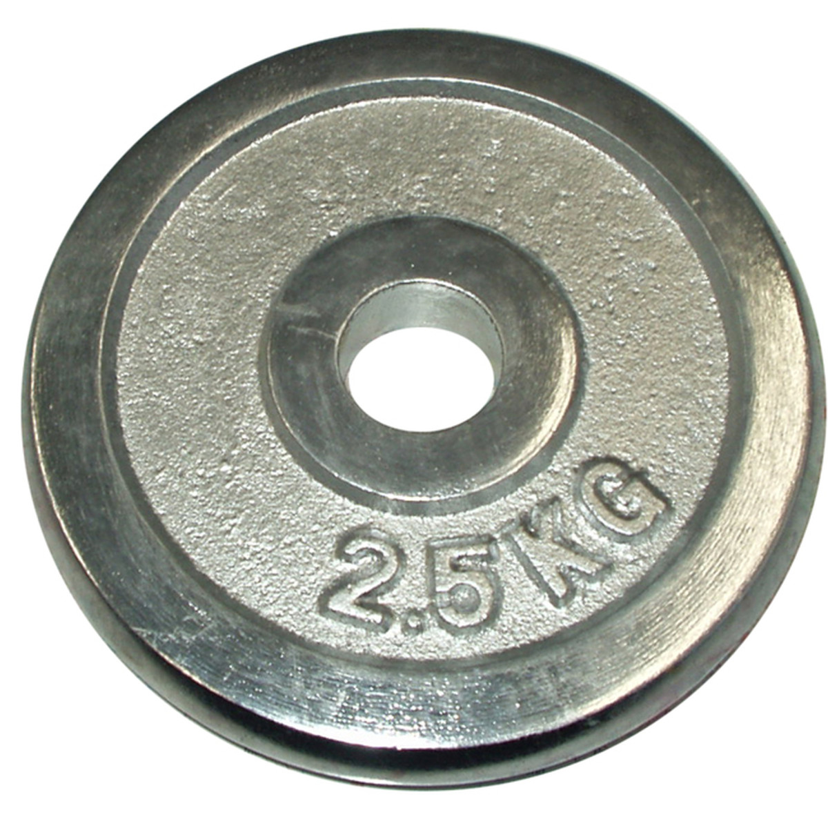 KUBIsport 05-CWCH2/5K-25 chrom  2,5kg - 25mm