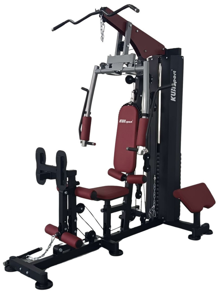KUBIsport 05-HG4500K Posilovací věž s tricepsovým lanem  a leg pressem