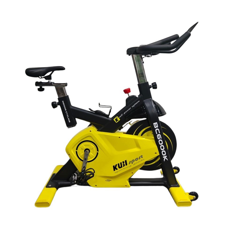 KUBIsport 05-BC6000K Cyklotrenažer elektro-magnetický BC6000K s bluetooth, bezdrátový, samonapájecí