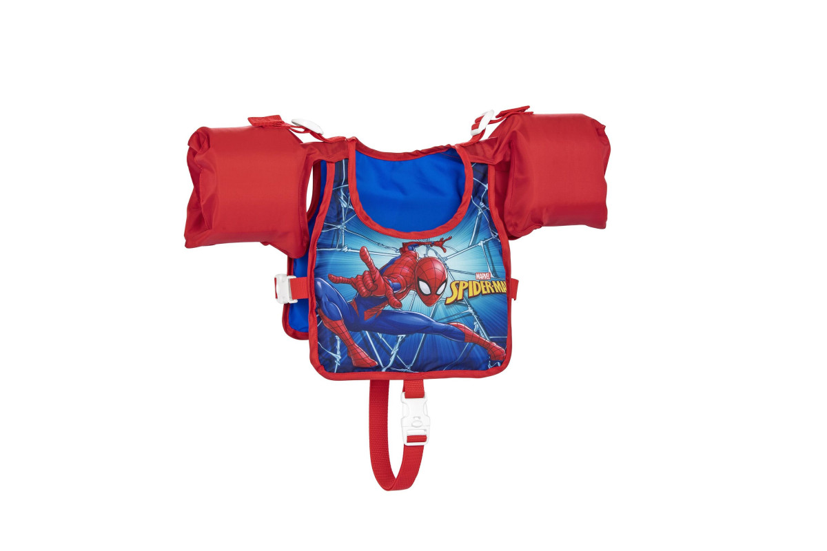 KUBIsport 05-P98795K Bestway Vesta plavecká s plováky velká - Spiderman