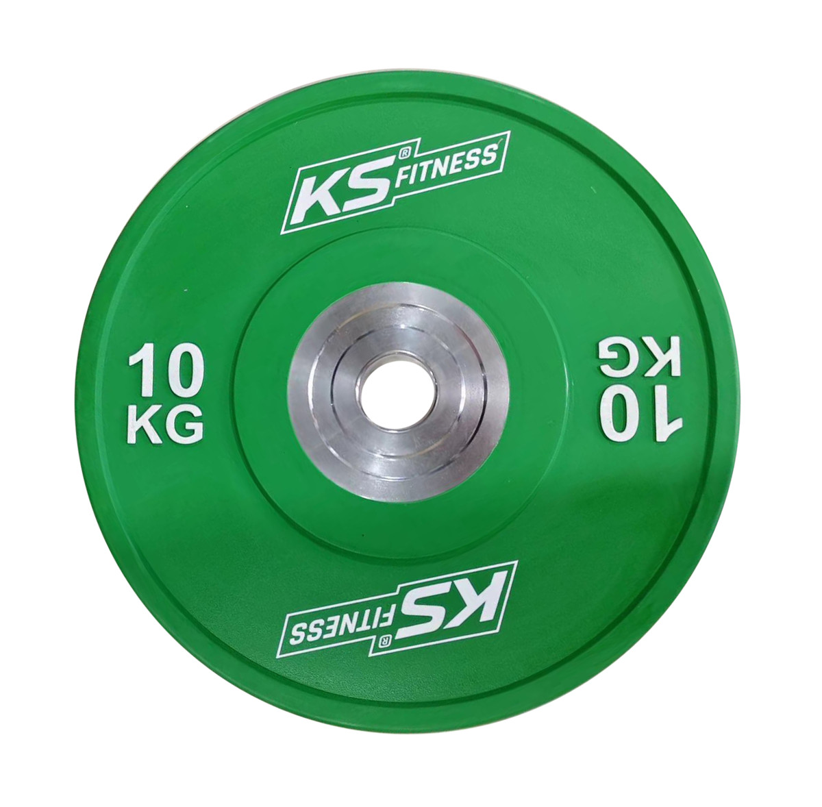 KUBIsport 05-CWPRO10 Celogumový kotouč s ocelovým středem 10 kg - průměr 50 mm
