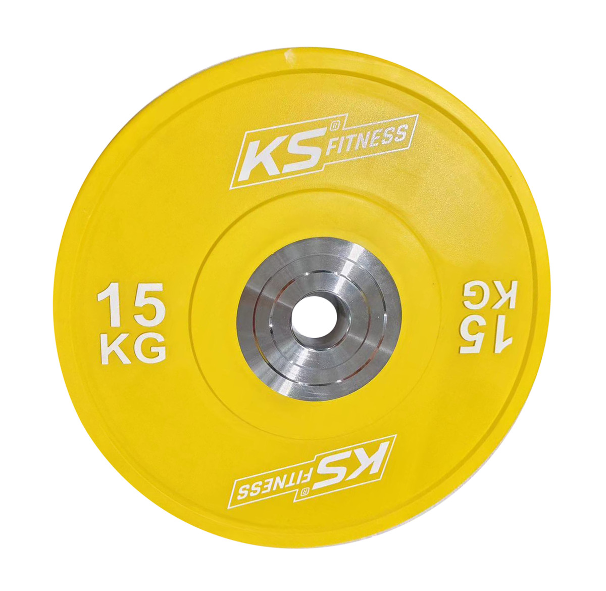 KUBIsport 05-CWPRO15 Celogumový kotouč s ocelovým středem 15 kg - průměr 50 mm