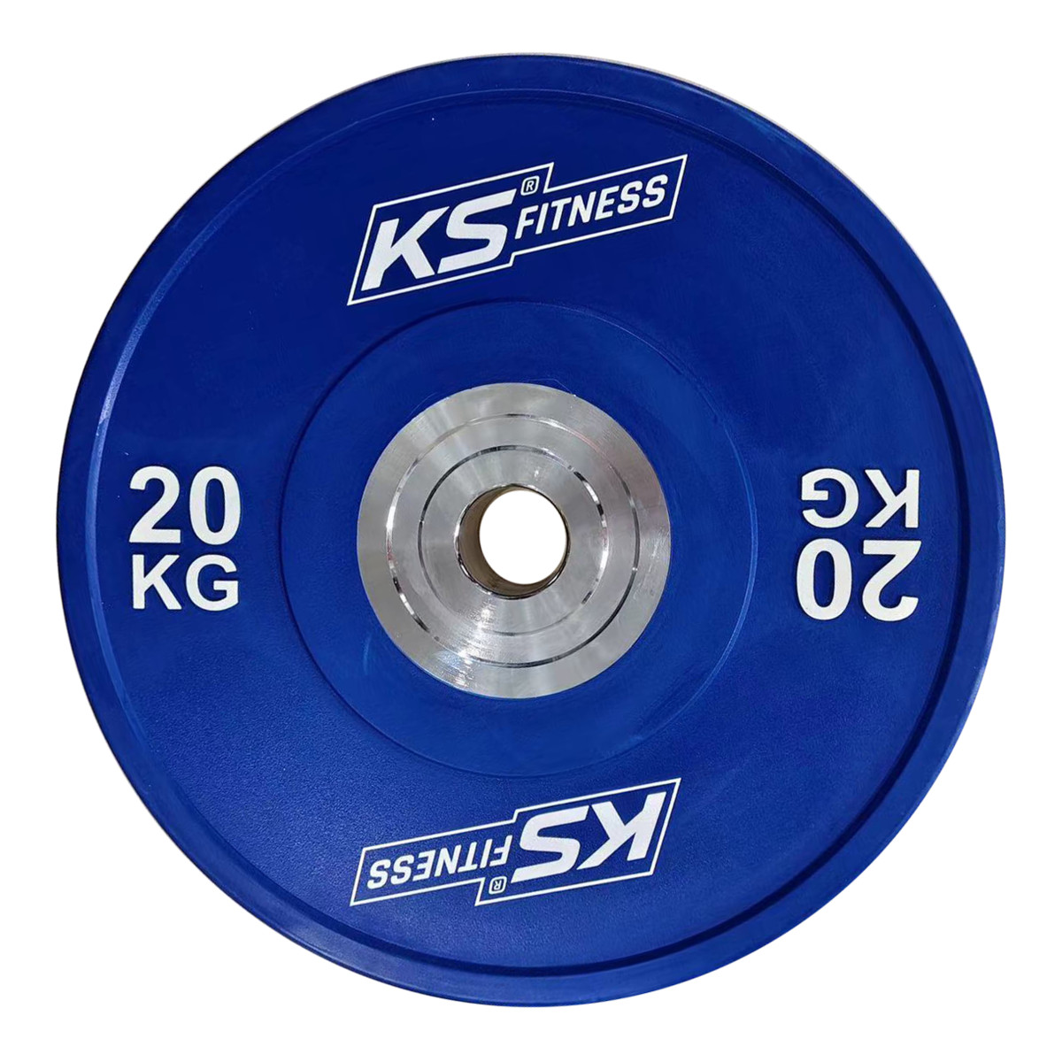KUBIsport 05-CWPRO20 Celogumový kotouč s ocelovým středem 20 kg - průměr 50 mm