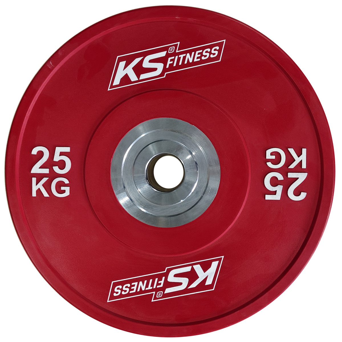 KUBIsport 05-CWPRO25 Celogumový kotouč s ocelovým středem 25 kg - průměr 50 mm