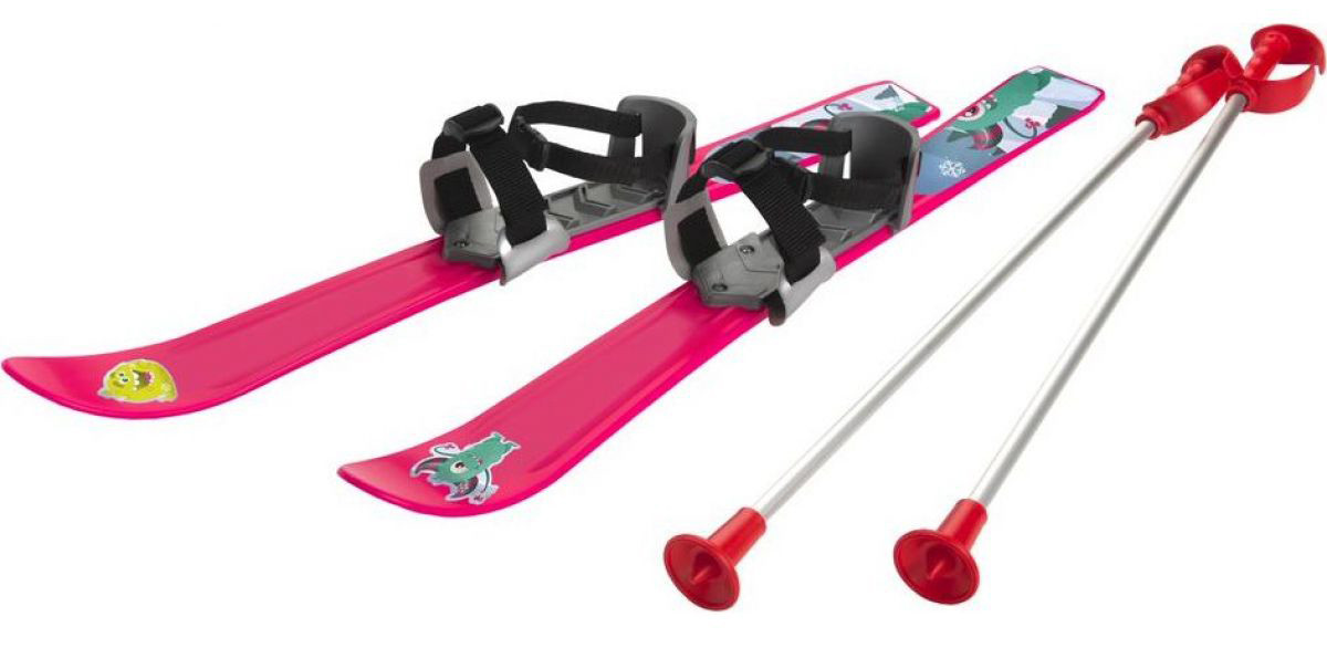 KUBIsport 05-LSP90K-F Lyže dětské 90cm fialové