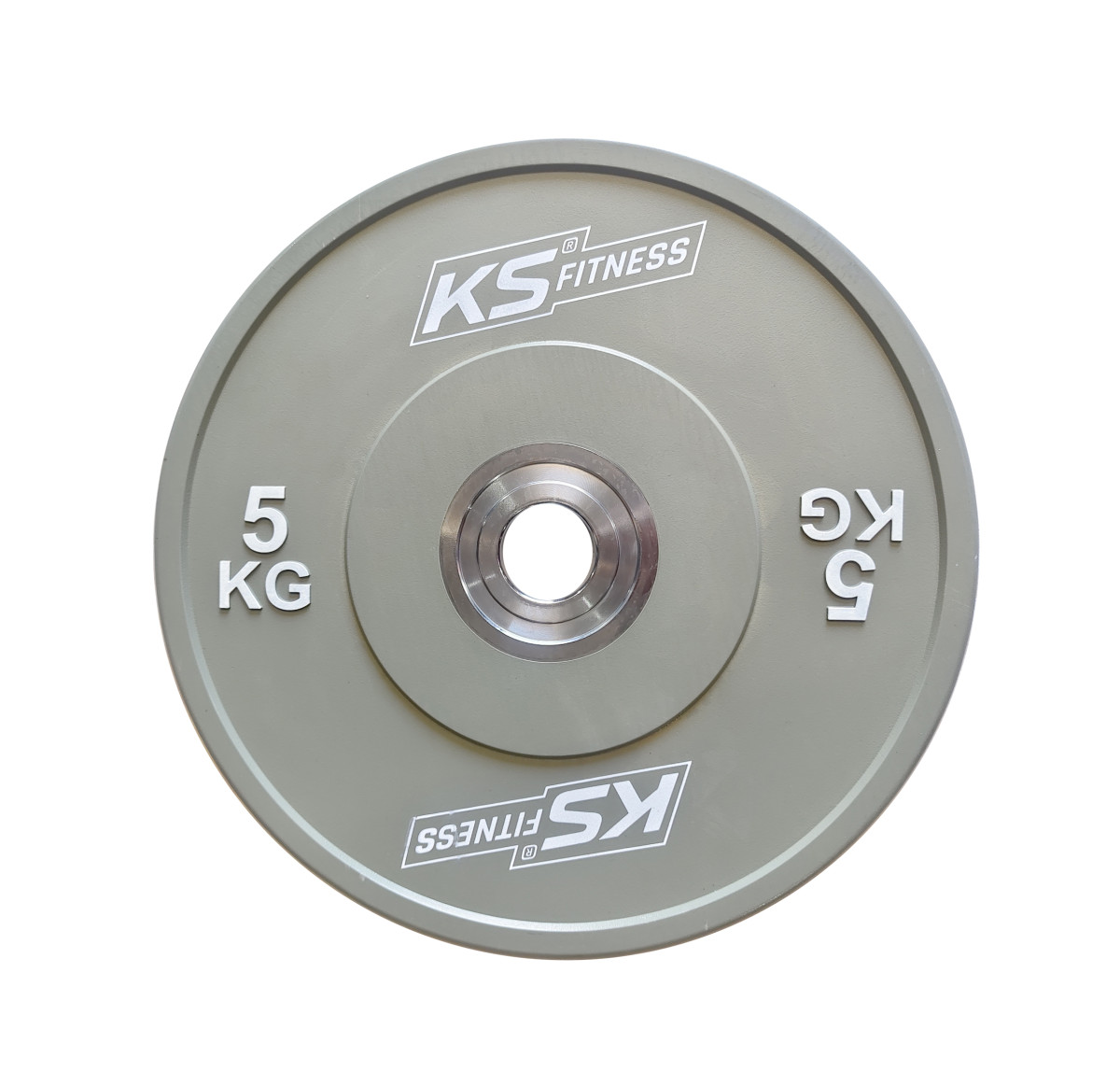 KUBIsport 05-CWPRO5 Celogumový kotouč s ocelovým středem 5 kg - průměr 50 mm
