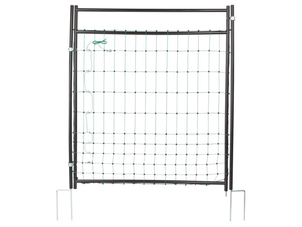 Brána k sítím pro elektrické ohradníky KERBL 95-125 cm