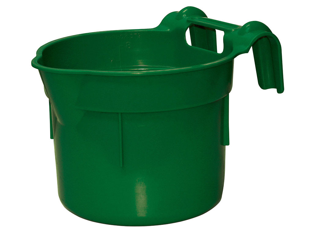 Krmný závěsný žlab, kulatý KERBL 323481 HANG ON - 8 l