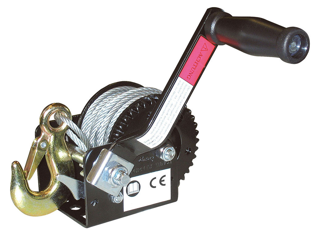 Ruční lanový naviják KERBL 37114 HAND WINCH 10m/360kg