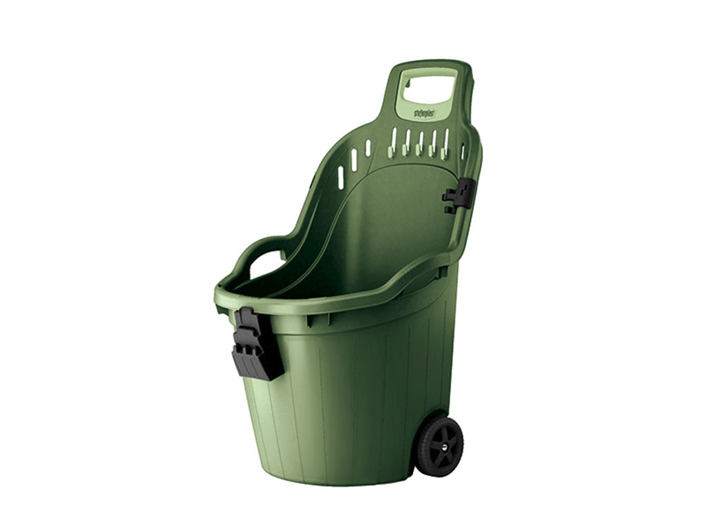 Univerzální zahradní vozík STEFANPLAST HELPY - 50 l, zelený
