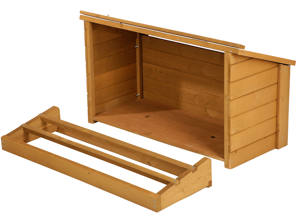 Hřad a kukaň pro drůbež KERBL 82808, 85x37x48 cm