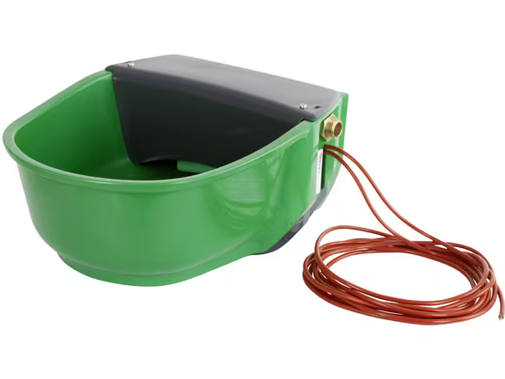 Vyhřívaná napáječka s ohřevným kabelem, miska pro koně, ovce a skot KERBL 222064 SH30, 230 V, 73 W, 5 l