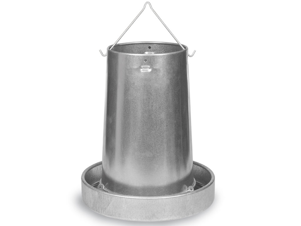 Tubusové krmítko pro drůbež GAUN 11100 - 20kg, závěsné, pozinkované