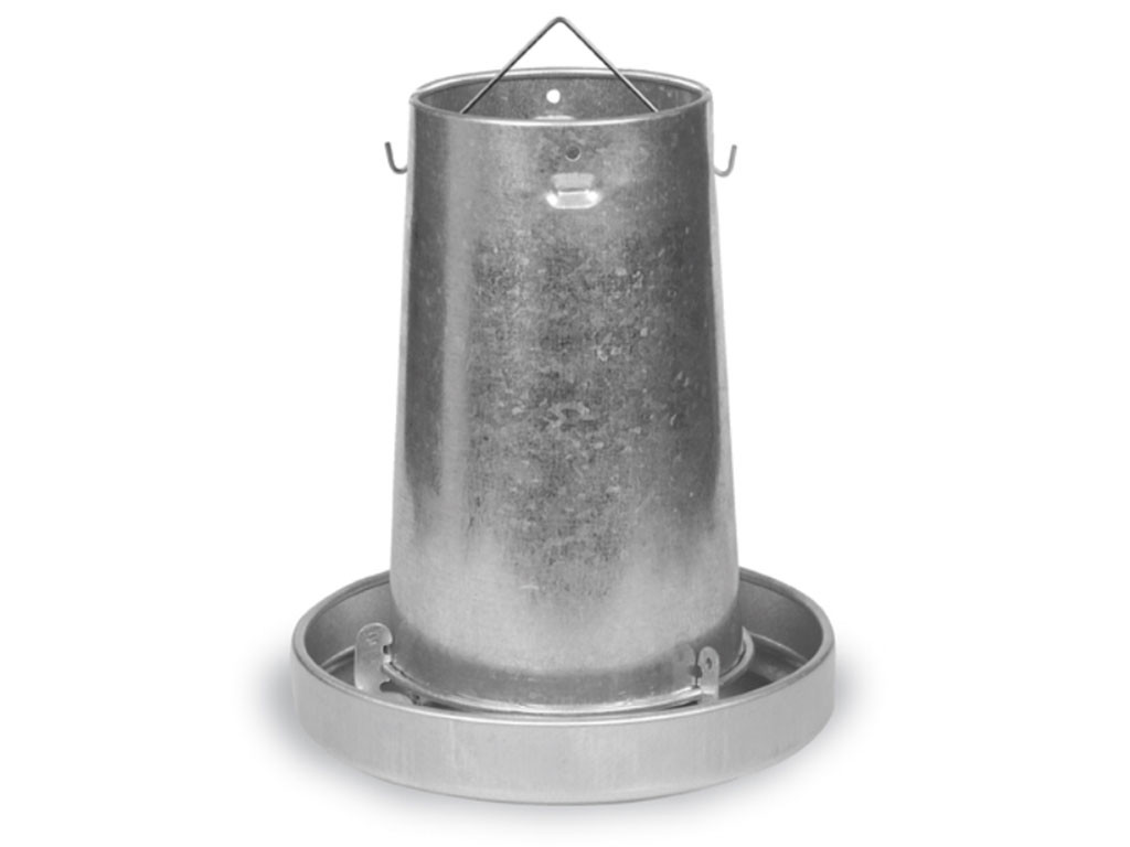Tubusové krmítko pro drůbež GAUN 11110 - 10kg, závěsné, pozinkované