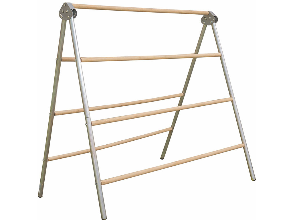 Nastavitelný dvojitý hřad pro slepice AGROFORTEL CL02, 2x 105x140 cm, komplet se 7 tyčemi Ø 29 mm