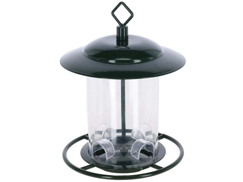 Závěsné krmítko pro ptáky KERBL 87038 DILLENBERG, kov 17,5x17,5x21,5 cm
