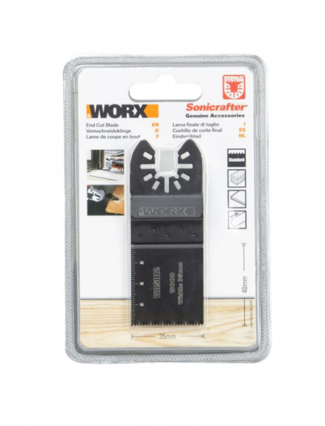 WORX Power tools WA5012 - Pilový list (dřevo), 35 mm, 1 ks, sonicrafter