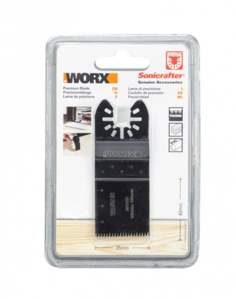 WORX Power tools WA5016 - Pilový list (dřevo/precizní řez), 35 mm, 1 ks, sonicrafter