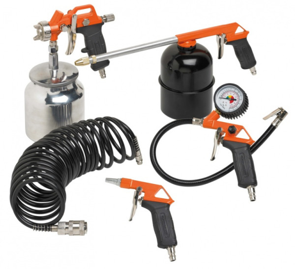Black+Decker Stříkací sada Black & Decker - spodní nádobka, 5ks