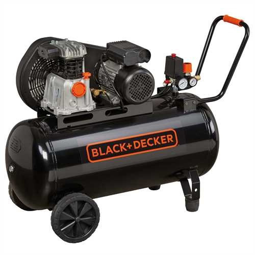 Black+Decker BD 320/100-3M - Kompresor olejový dvoupístový